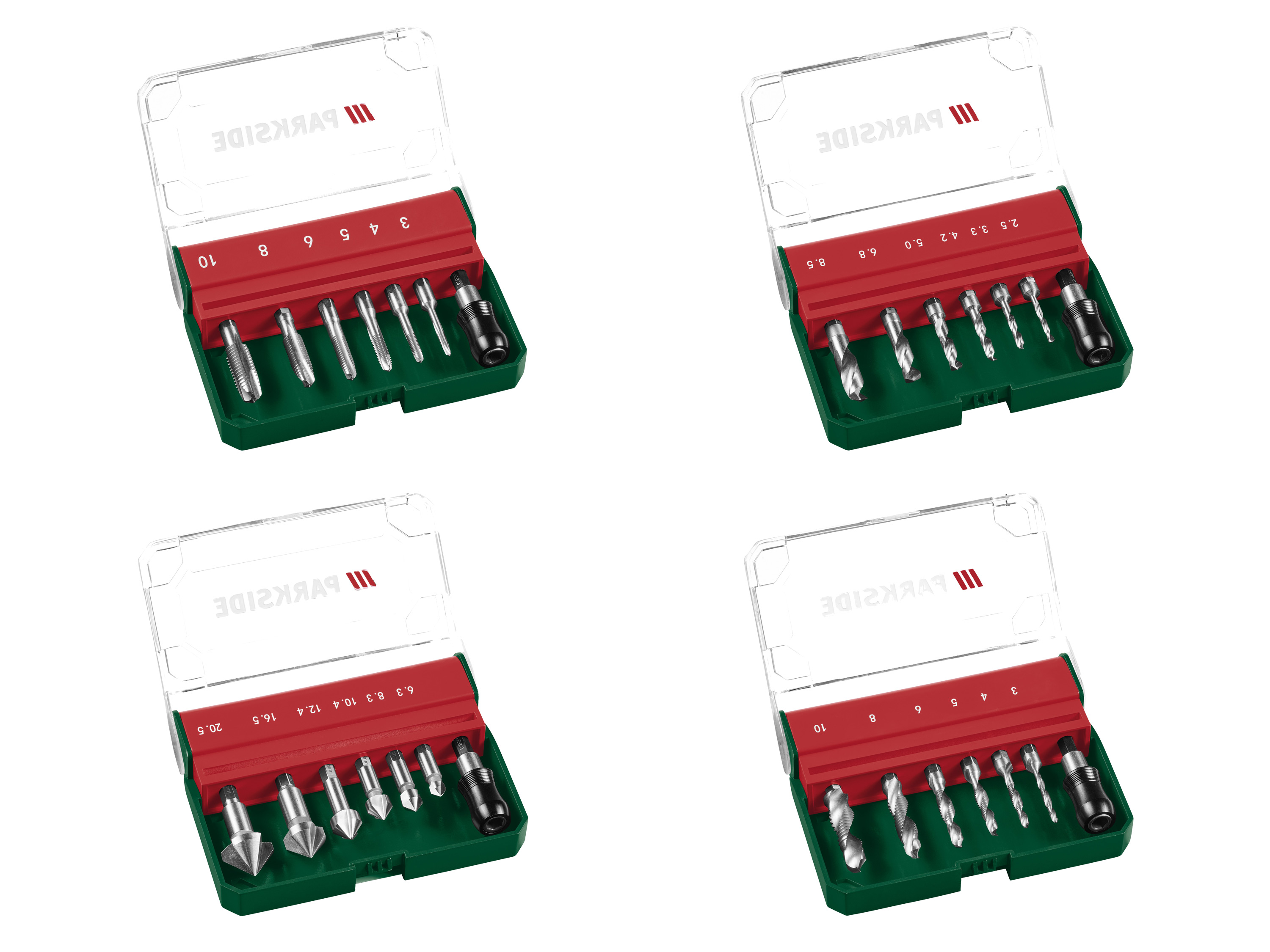 PARKSIDE® Jeu de tarauds ou jeu de forets