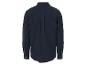 Chemise homme manches longues, bleu foncé.