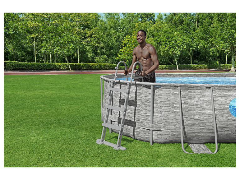 Aller en mode plein écran : Bestway Échelle de piscine Flowclear, 107 cm - Image 5