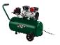 Compresseur d'air vert Parkside sur roues.