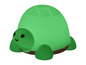 Une veilleuse verte en forme de tortue.