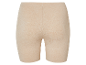 Short de cyclisme beige en jersey.