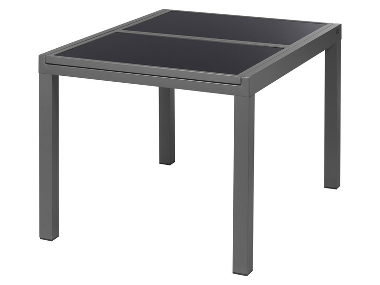 Aller en mode plein écran : LIVARNO home Set de table de jardin extensible + 4 fauteuils Toronto en aluminium, anthracite - Image 8