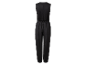 Combinaison noire sans manches pour femme.