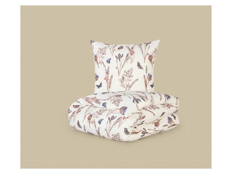 Parure de lit avec motif floral et papillons