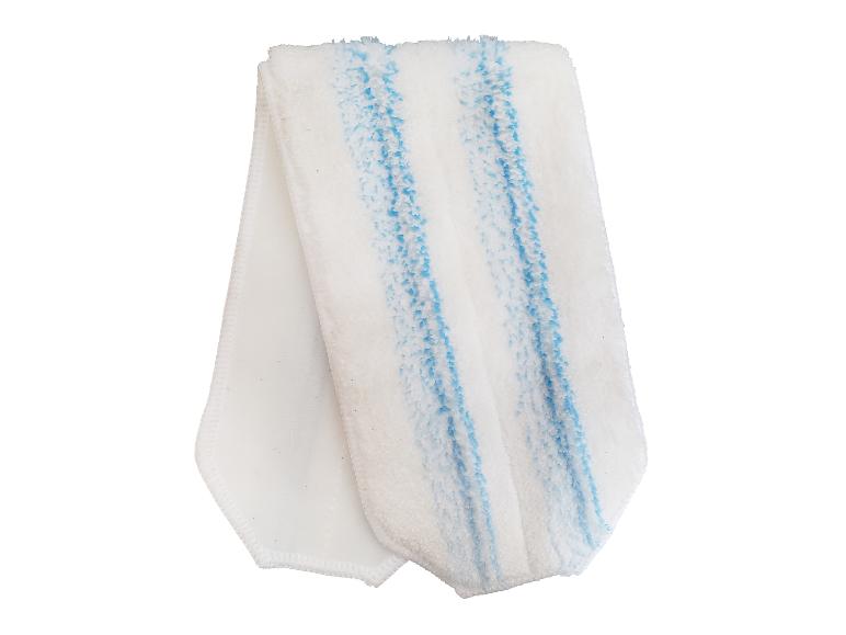 Deux housses de microfibre pour balai.