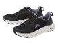 Chaussures de sport CRIVIT pour femme en noir avec semelle blanche.
