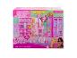 Barbie Dream Closet avec poupée, plus de 20 espaces de rangement, 2 zones de vêtements, 3 tenues complètes.