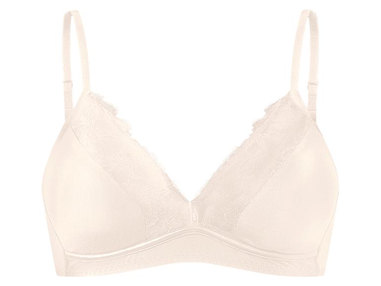Soutien-gorge couleur chair avec dentelle