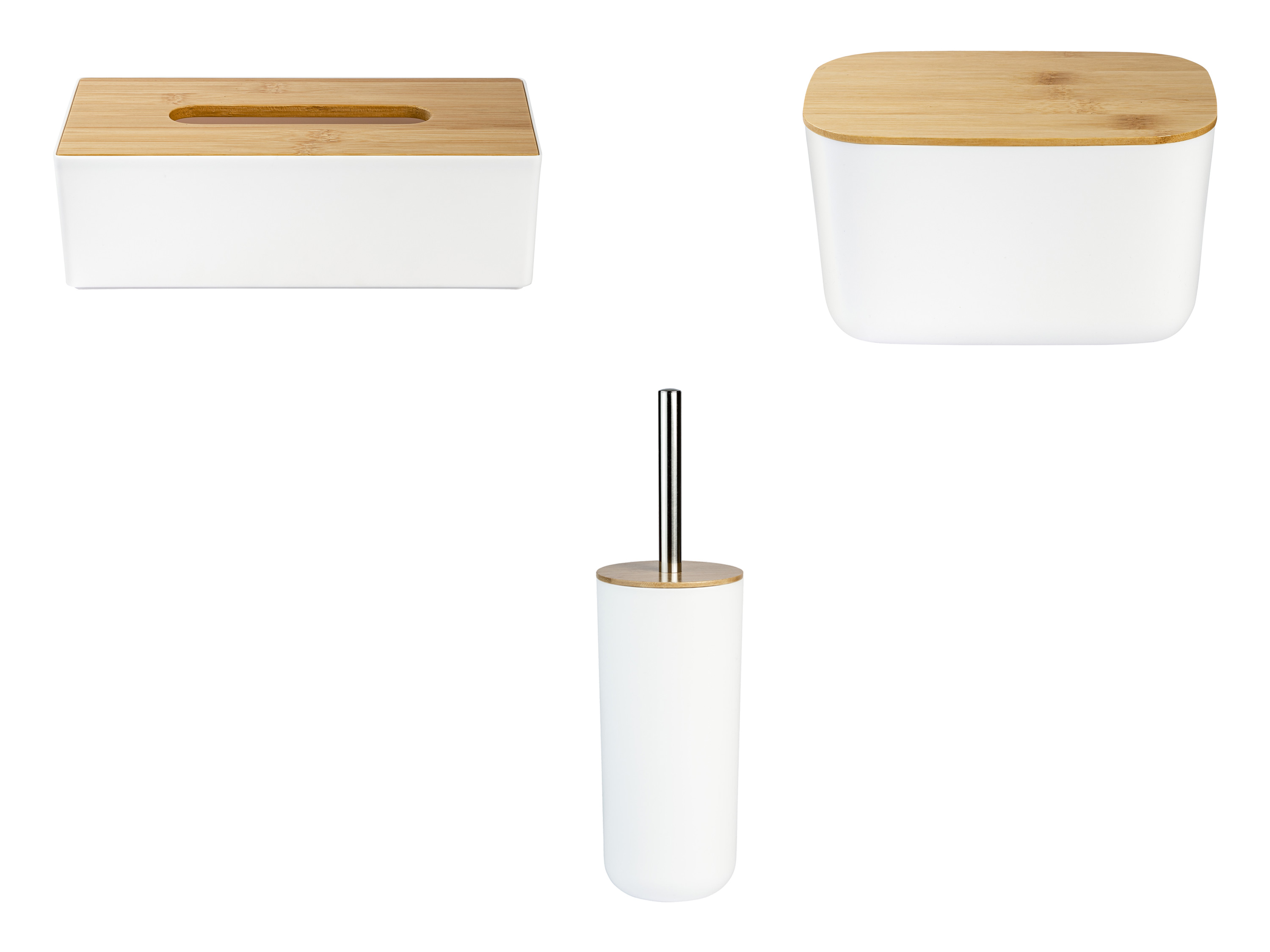 LIVARNO home Boîte de rangement en bambou