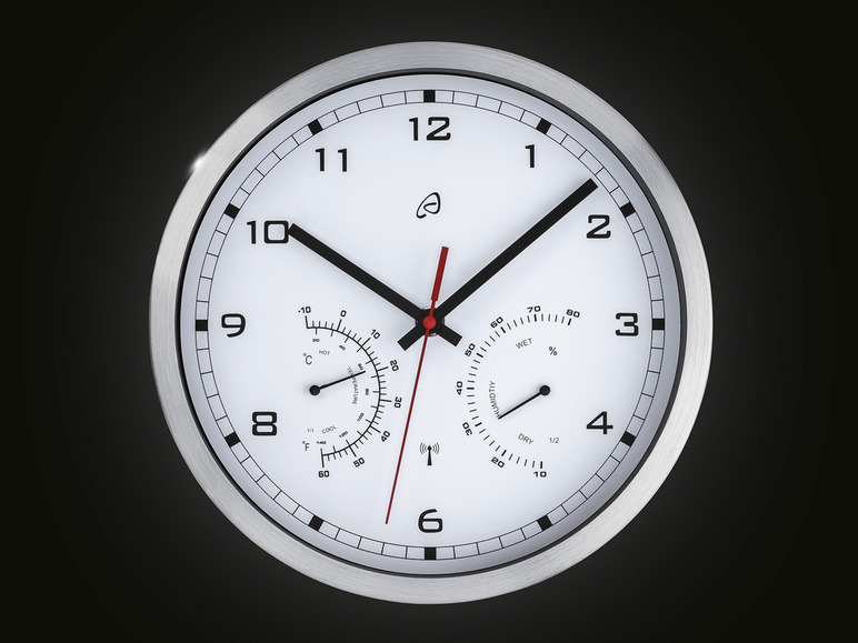 Aller en mode plein écran : AURIOL® Horloge murale radioguidée - Image 7