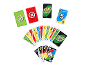Cartes de jeu de société, y compris des chiffres, des cartes d'action et des cartes spéciales