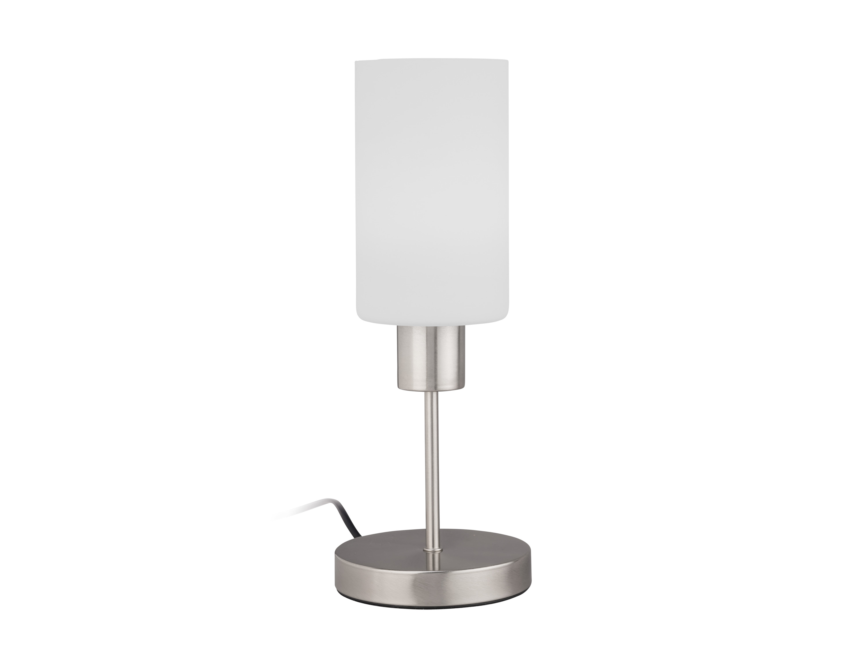 LIVARNO home Lampe de table LED avec fonction tactile ((Hauteur 345mm) verre blanc)