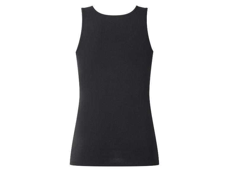 Débardeur noir pour femme, vue de dos