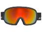 Lunettes de ski noires avec des verres orange