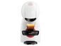Une machine à café Nescafé Dolce Gusto blanche de Krups avec une tasse de café.