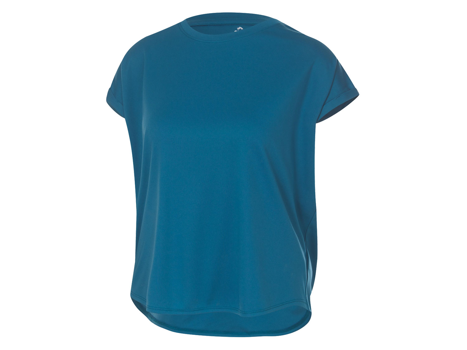 CRIVIT T-shirt technique femme (S (36-38), bleu pétrole)