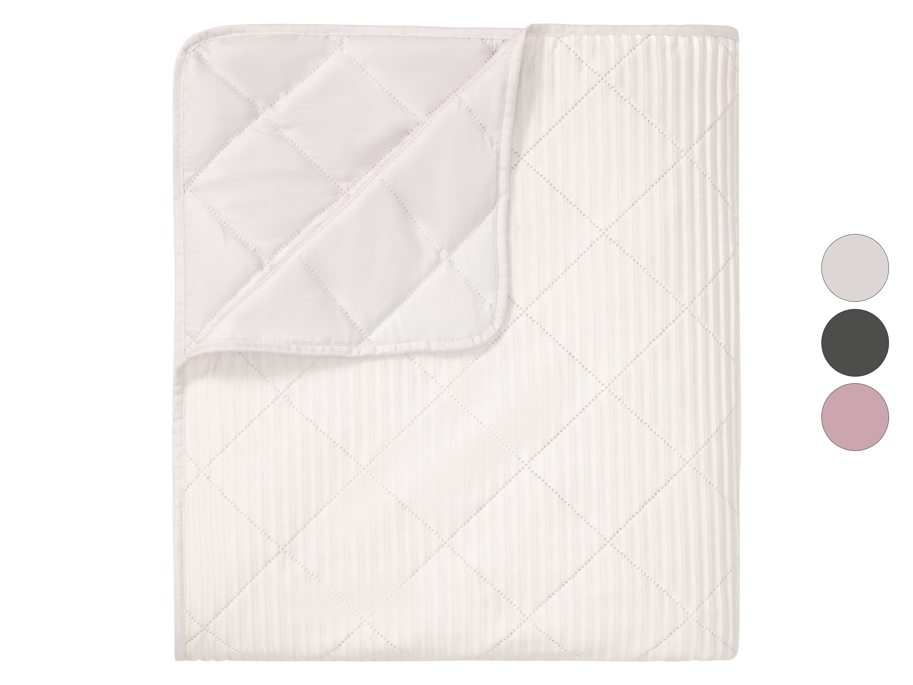 LIVARNO home Couvre-lit en velours, 200 x 220 cm