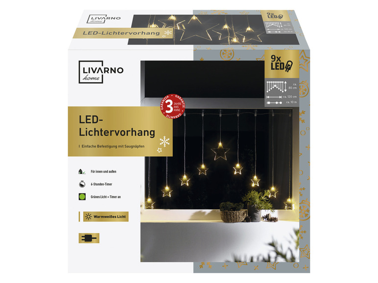 Aller en mode plein écran : LIVARNO home Rideau lumineux à LED - Image 15