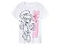 T-shirt blanc avec impression Smurfette