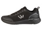 Sneakers noires WellWalk avec empeigne en mesh.