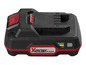 Une batterie X20V TEAM noire pour outils.