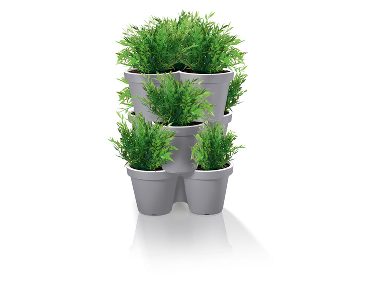 Aller en mode plein écran : PARKSIDE® Pot à plantes, plastique, 3 pièces, empilable - Image 3