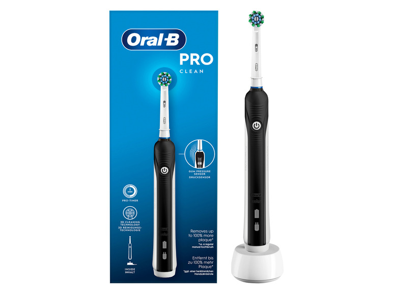 Aller en mode plein écran : Oral-B Brosse à dents électrique Pro1 Clean - Image 3