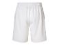 Shorts blancs de sport, vue arrière.
