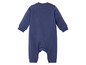Une combinaison bleu foncé pour bébé.