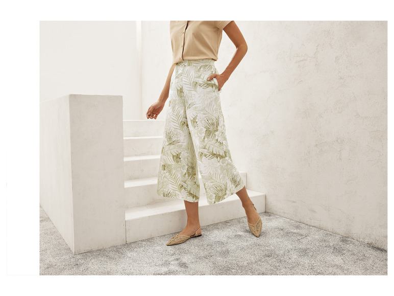 Aller en mode plein écran : esmara® Jupe-culotte en lin femme - Image 5