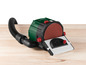 Une ponceuse Festool verte avec aspiration.