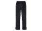 Un pantalon noir avec une taille élastique.