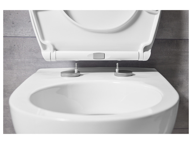 Aller en mode plein écran : LIVARNO home Abattant WC en duroplast - Image 5
