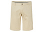 Short beige avec bouton