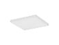 Panneau de plafond LED carré blanc avec un profil mince