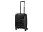 Une valise noire à roulettes de la marque Topmove.