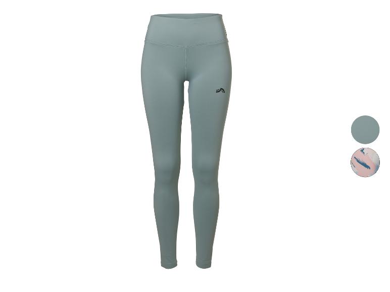 Collants thermiques fonctionnels CRIVIT pour femme en vert clair