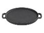 Plaque de cuisson ronde GSW Black Iron BBQ 30cm en fonte