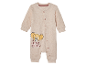 Combinaison bébé beige avec motif Tom et Jerry.