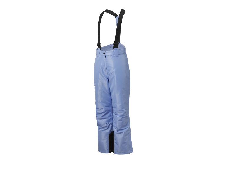 Pantalon de ski bleu avec bretelles