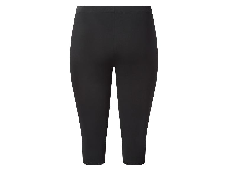 Legging capri noir pour femme