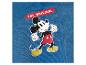 T-shirt bleu Mickey Mouse avec le texte 'THE ORIGINAL'