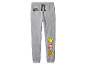Pantalon de jogging gris Super Mario pour enfants avec icônes.