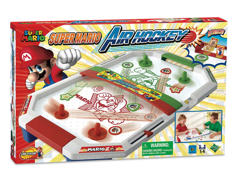 Aller en mode plein écran : Super Mario Games Jeu de table Air Hockey - Image 2