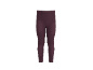 Legging enfant bordeaux avec taille élastique et fausses poches