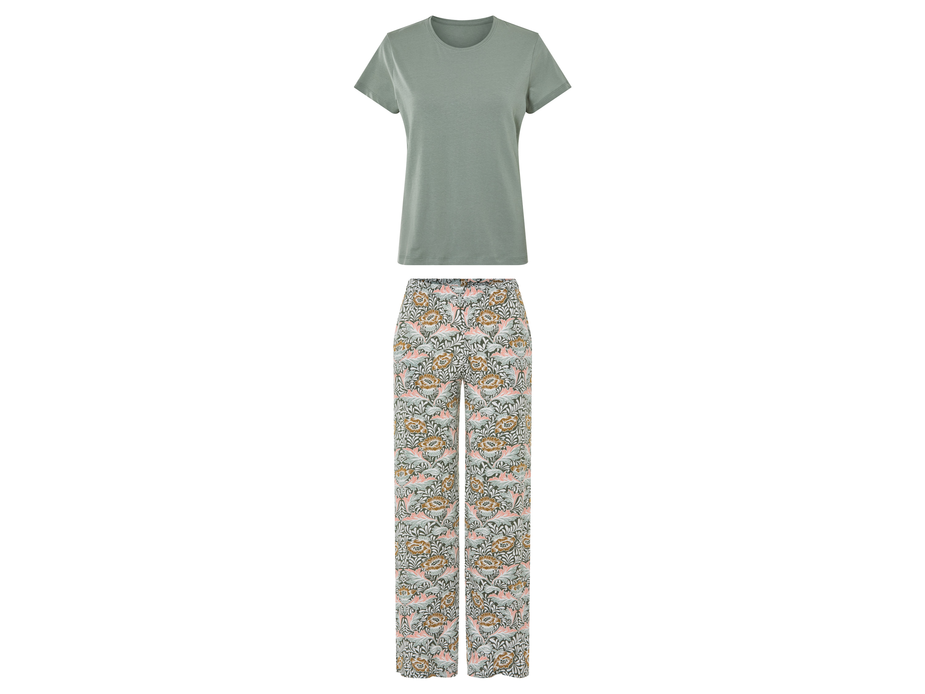 esmara® Pyjama femme (vert menthe, S(34/36))