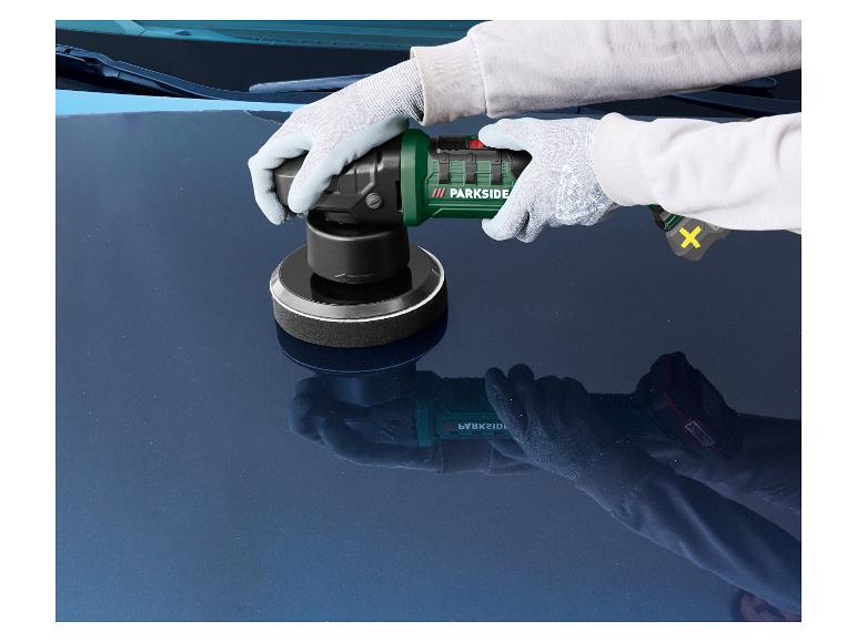 Polissage de voiture avec une polisseuse PARKSIDE