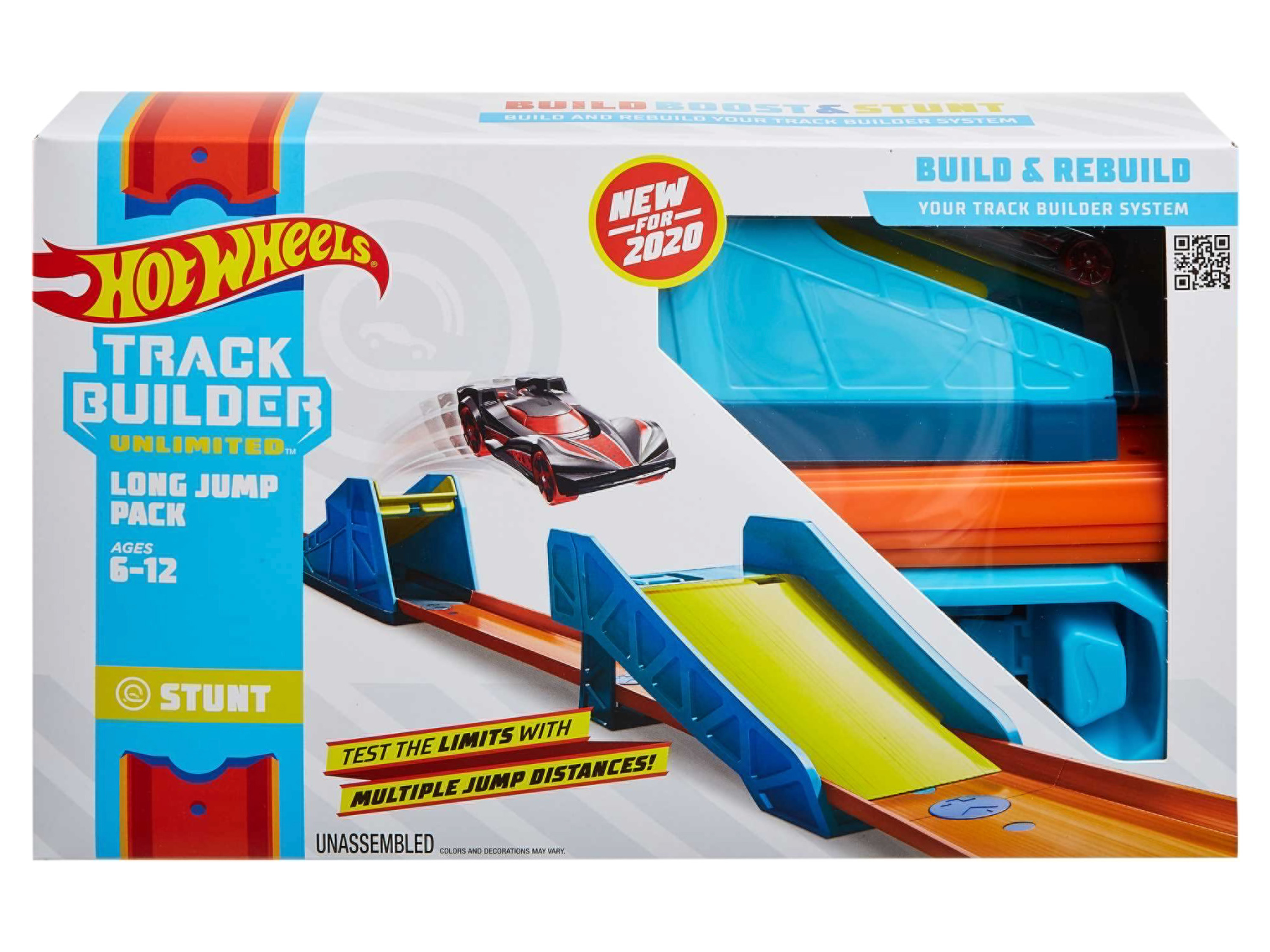 Hot Wheels Circuit Track Builder (kit de saut en longueur)