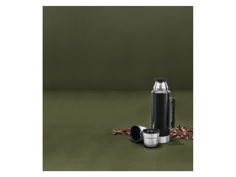 Aller en mode plein écran : Rocktrail Bouteille isotherme en acier inoxydable, 1 L - Image 3